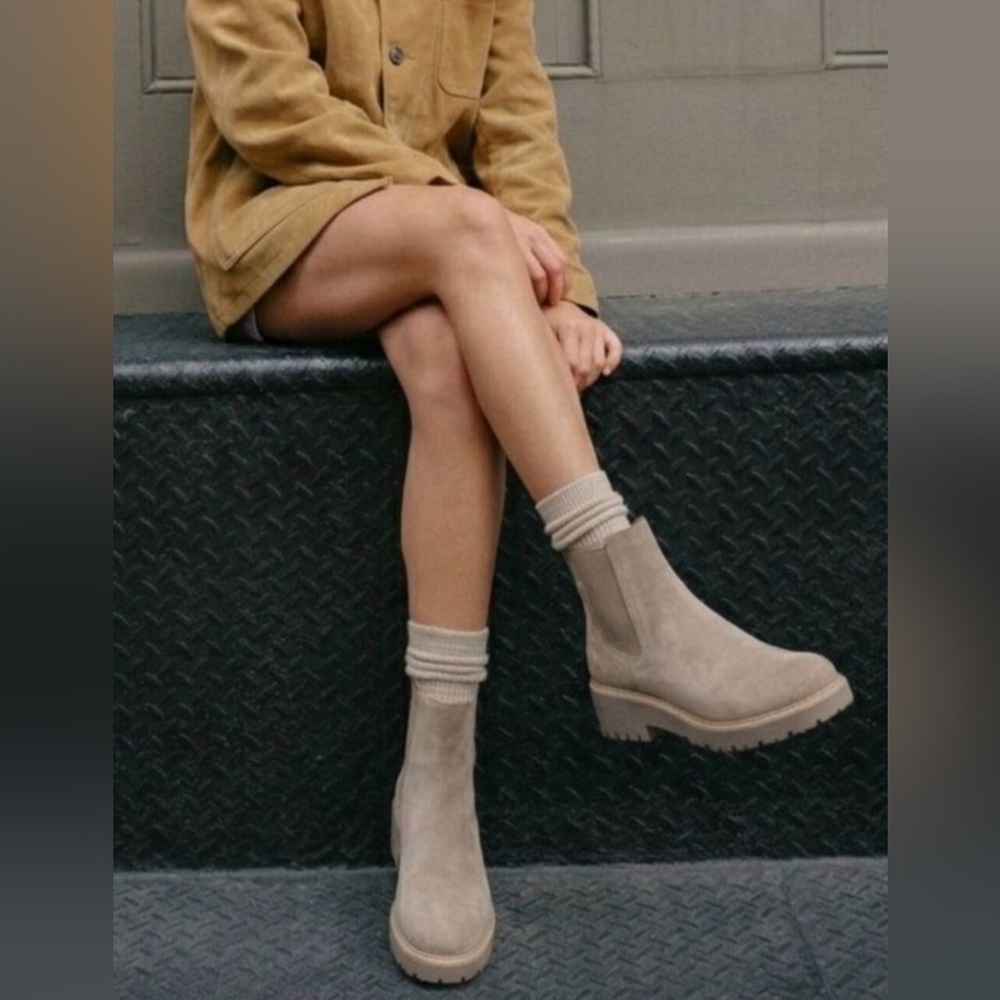 Dolce Vita Haily Tan Ankle Boots for Women, NIB